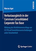 Télécharger le livre :  Verlustausgleich in der Common Consolidated Corporate Tax Base