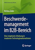 Télécharger le livre :  Beschwerdemanagement im B2B-Bereich