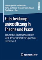 Télécharger le livre :  Entscheidungsunterstu¨tzung in Theorie und Praxis