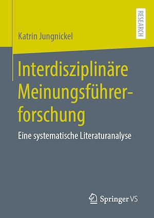 Téléchargez le livre :  Interdisziplinäre Meinungsführerforschung