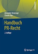 Télécharger le livre :  Handbuch PR-Recht