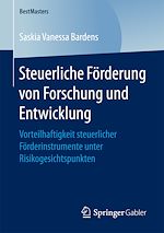 Télécharger le livre :  Steuerliche Förderung von Forschung und Entwicklung
