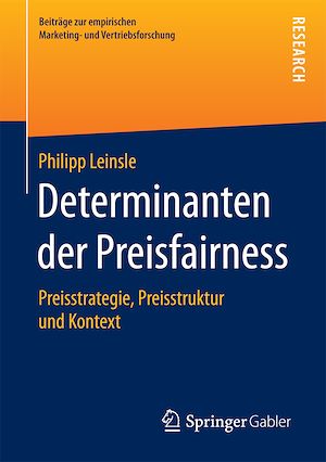 Download the eBook: Determinanten der Preisfairness