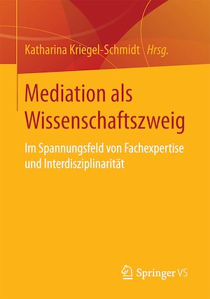 Téléchargez le livre :  Mediation als Wissenschaftszweig