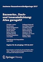 Download this eBook Aachener Bausachverständigentage 2017