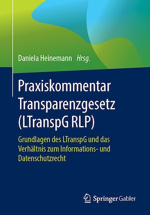 Téléchargez le livre :  Praxiskommentar Transparenzgesetz (LTranspG RLP)