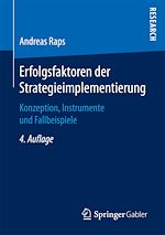 Télécharger le livre :  Erfolgsfaktoren der Strategieimplementierung