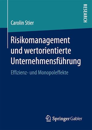 Téléchargez le livre :  Risikomanagement und wertorientierte Unternehmensführung