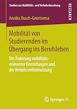 Download this eBook Mobilität von Studierenden im Übergang ins Berufsleben