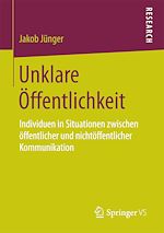 Télécharger le livre :  Unklare Öffentlichkeit