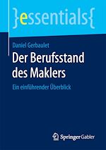 Télécharger le livre :  Der Berufsstand des Maklers