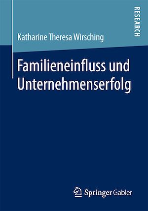 Téléchargez le livre :  Familieneinfluss und Unternehmenserfolg