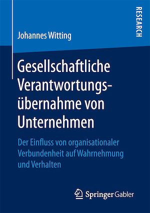 Téléchargez le livre :  Gesellschaftliche Verantwortungsübernahme von Unternehmen