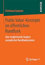 Download this eBook Public Value-Konzepte im öffentlichen Rundfunk