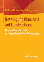 Télécharger le livre :  Beteiligungshaushalt auf Landesebene