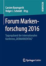 Télécharger le livre :  Forum Markenforschung 2016
