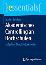 Télécharger le livre :  Akademisches Controlling an Hochschulen