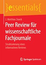 Download this eBook Peer Review für wissenschaftliche Fachjournale