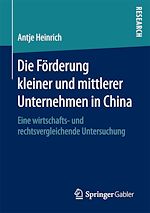 Télécharger le livre :  Die Förderung kleiner und mittlerer Unternehmen in China