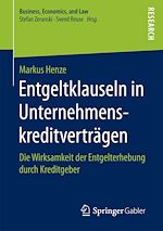 Télécharger le livre :  Entgeltklauseln in Unternehmenskreditverträgen