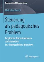 Download this eBook Steuerung als pädagogisches Problem