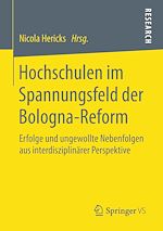 Télécharger le livre :  Hochschulen im Spannungsfeld der Bologna-Reform