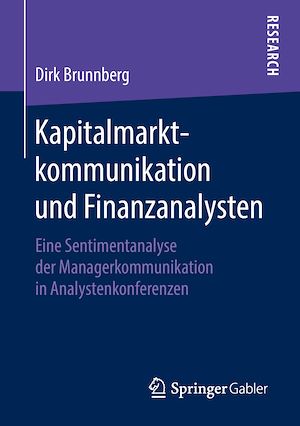 Téléchargez le livre :  Kapitalmarktkommunikation und Finanzanalysten