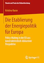 Download this eBook Die Etablierung der Energiepolitik für Europa
