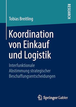 Téléchargez le livre :  Koordination von Einkauf und Logistik