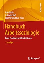 Télécharger le livre :  Handbuch Arbeitssoziologie