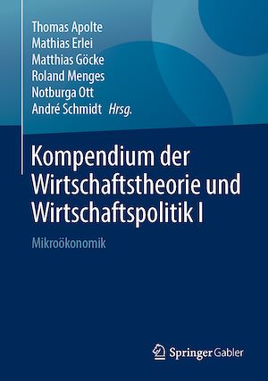 Téléchargez le livre :  Kompendium der Wirtschaftstheorie und Wirtschaftspolitik I