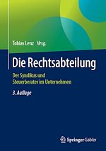 Télécharger le livre :  Die Rechtsabteilung