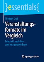 Télécharger le livre :  Veranstaltungsformate im Vergleich
