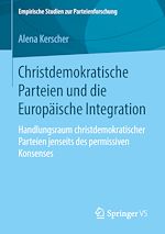Télécharger le livre :  Christdemokratische Parteien und die Europäische Integration