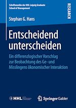 Télécharger le livre :  Entscheidend unterscheiden