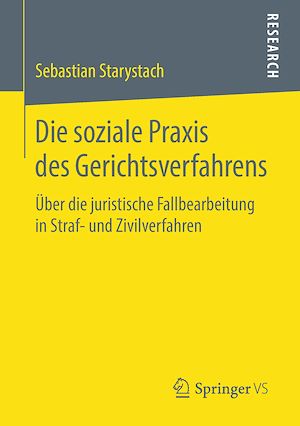 Téléchargez le livre :  Die soziale Praxis des Gerichtsverfahrens