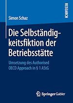 Télécharger le livre :  Die Selbständigkeitsfiktion der Betriebsstätte