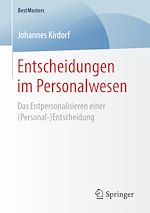 Télécharger le livre :  Entscheidungen im Personalwesen
