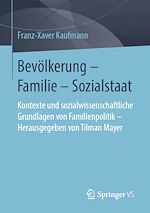 Télécharger le livre :  Bevölkerung – Familie – Sozialstaat