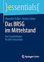 Télécharger le livre :  Das BRSG im Mittelstand