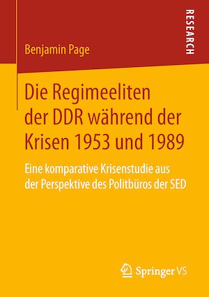 Download the eBook: Die Regimeeliten der DDR während der Krisen 1953 und 1989