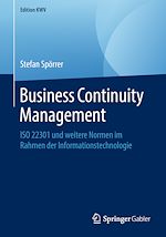 Télécharger le livre :  Business Continuity Management