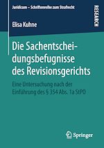 Télécharger le livre :  Die Sachentscheidungsbefugnisse des Revisionsgerichts