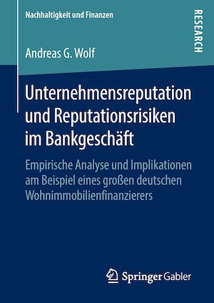 Téléchargez le livre :  Unternehmensreputation und Reputationsrisiken im Bankgeschäft
