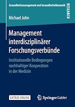 Télécharger le livre :  Management interdisziplinärer Forschungsverbünde