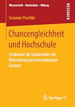 Télécharger le livre :  Chancengleichheit und Hochschule
