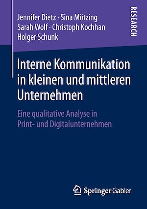 Téléchargez le livre :  Interne Kommunikation in kleinen und mittleren Unternehmen