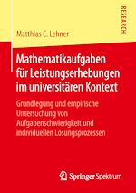 Download this eBook Mathematikaufgaben für Leistungserhebungen im universitären Kontext