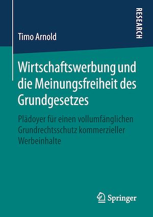 Téléchargez le livre :  Wirtschaftswerbung und die Meinungsfreiheit des Grundgesetzes