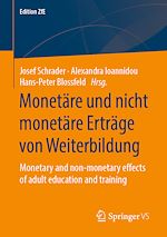 Download this eBook Monetäre und nicht monetäre Erträge von Weiterbildung